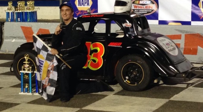 O’Connell Finds Victory Lane at Stafford Motor Speedway
